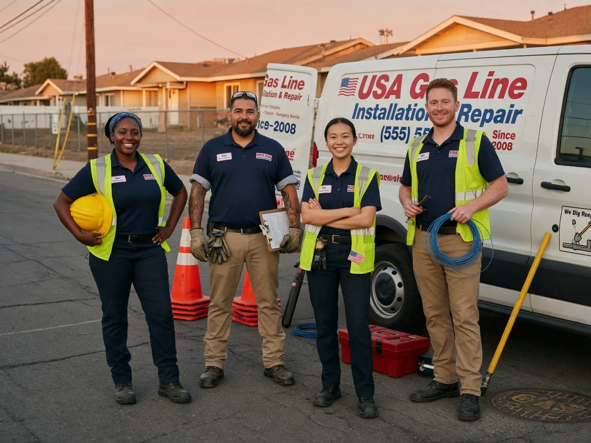 Gas Line Installation company in Daniels, WV